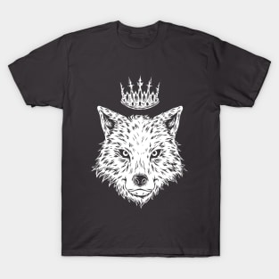 WHITE WOLF KING 1 ink T-Shirt